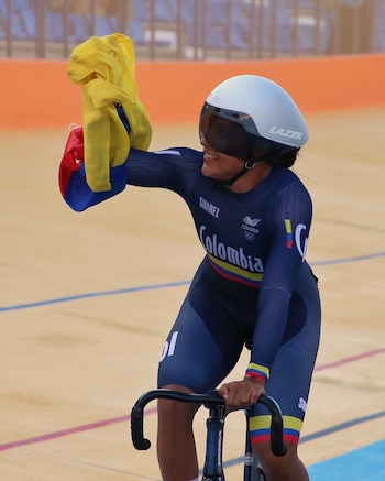 El ciclismo de pista le ha dado cuatro oros, tres platas y un bronce a Colombia en el medallero - crédito Comité Olímpico Colombiano