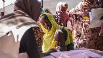 Los residentes de Al Fasher,