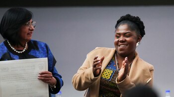 Francia Márquez celebró su acreditación