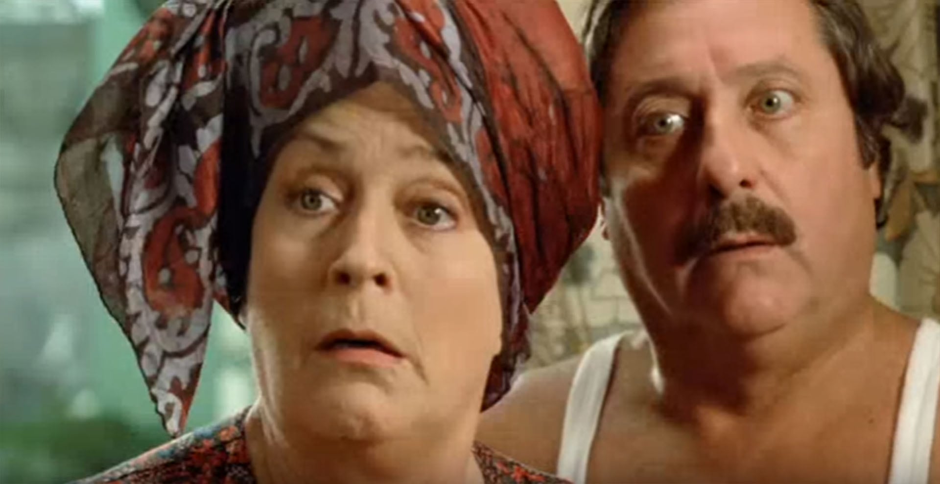La actriz en una escena de Esperando la Carroza