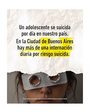 El Ministerio Público Tutelar porteño lanzó una campaña para prevenir el suicidio en niñas, niños y adolescentes