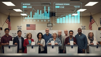 Estados Unidos vive una pugna de modelos fiscales entre regiones conservadoras y progresistas antes de las elecciones