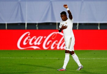 El festejo de Vinícius Júnior