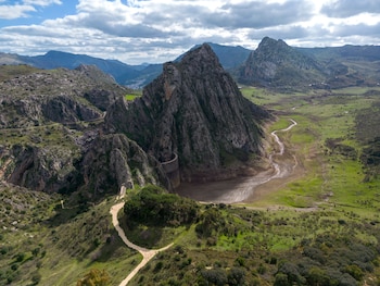 La presa abandonada de Montejaque,