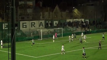 El espectacular gol olímpico de tres dedos en el fútbol argentino que se hizo viral