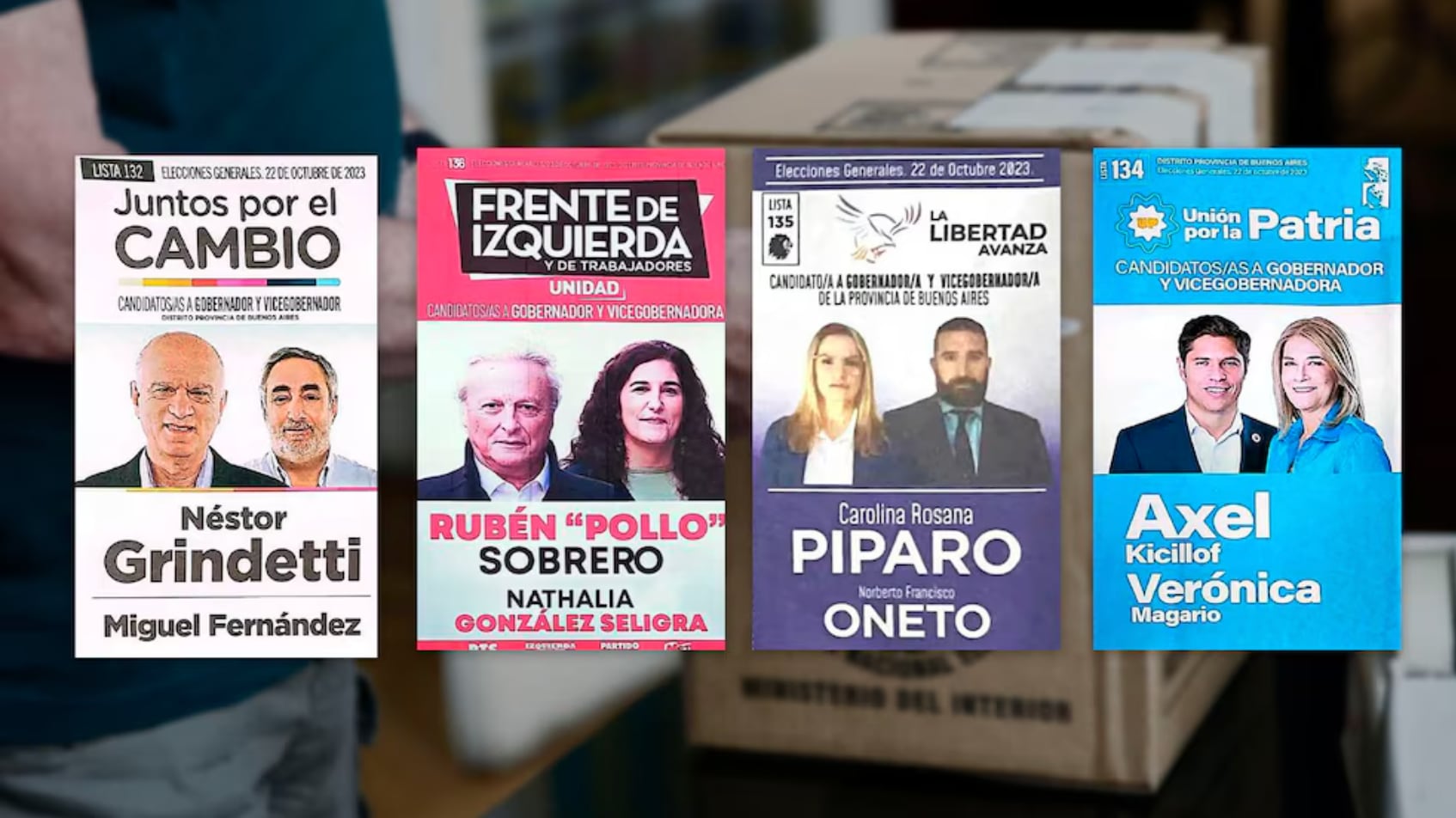 En octubre de 2023, además de gobernador, se eligieron legisladores provinciales