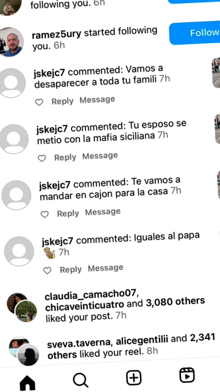 Las alarmantes amenazas de muerte que recibió la familia de Nicolás Jarry a través de redes sociales