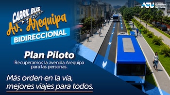 El plan se realiza para reducir las demoras, ordenar el tránsito y mejorar la circulación del corredor azul, beneficiando a más de 70 mil pasajeros diarios - Créditos: ATU.