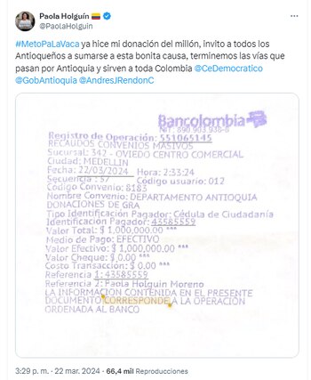 Los congresistas contribuyeron al proyecto