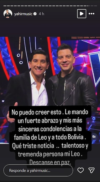 Expressou sua dor a Yahir