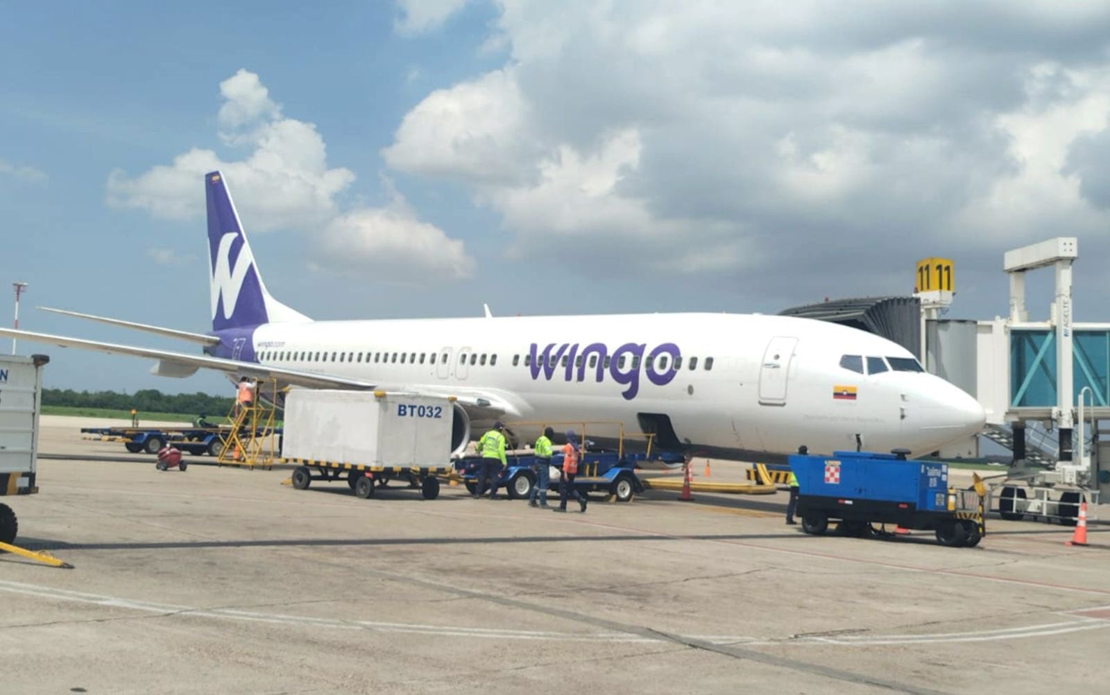 Wingo aplicó estrictamente los protocolos de seguridad y logró un aterrizaje exitoso sin reportar heridos ni mayores inconvenientes tras el incidente aéreo - crédito @AerocivilCol / X