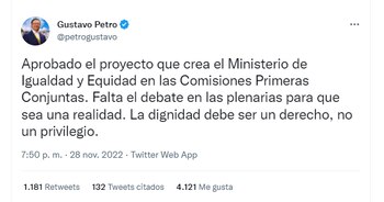 El presidente fue, junto con