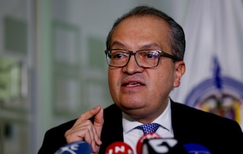 El procurador general de Colombia,