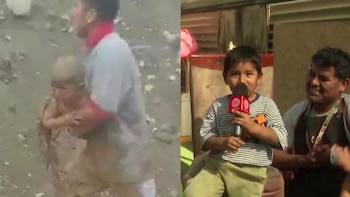 La conmovedora historia de Emir: arrastrado por un huaico y rescatado de milagro en Jicamarca