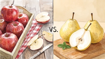Manzana vs. Pera: qué distingue a cada una en el control del azúcar en sangre