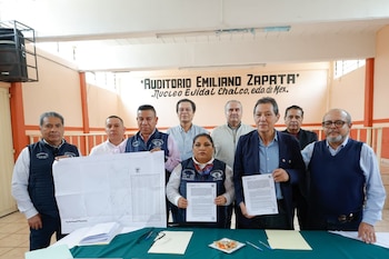 El INAH destaca que el acuerdo ayudará a preservar a Los Tlalteles, zona que estuvo habitada por tres mil años.
Crédito: INAH