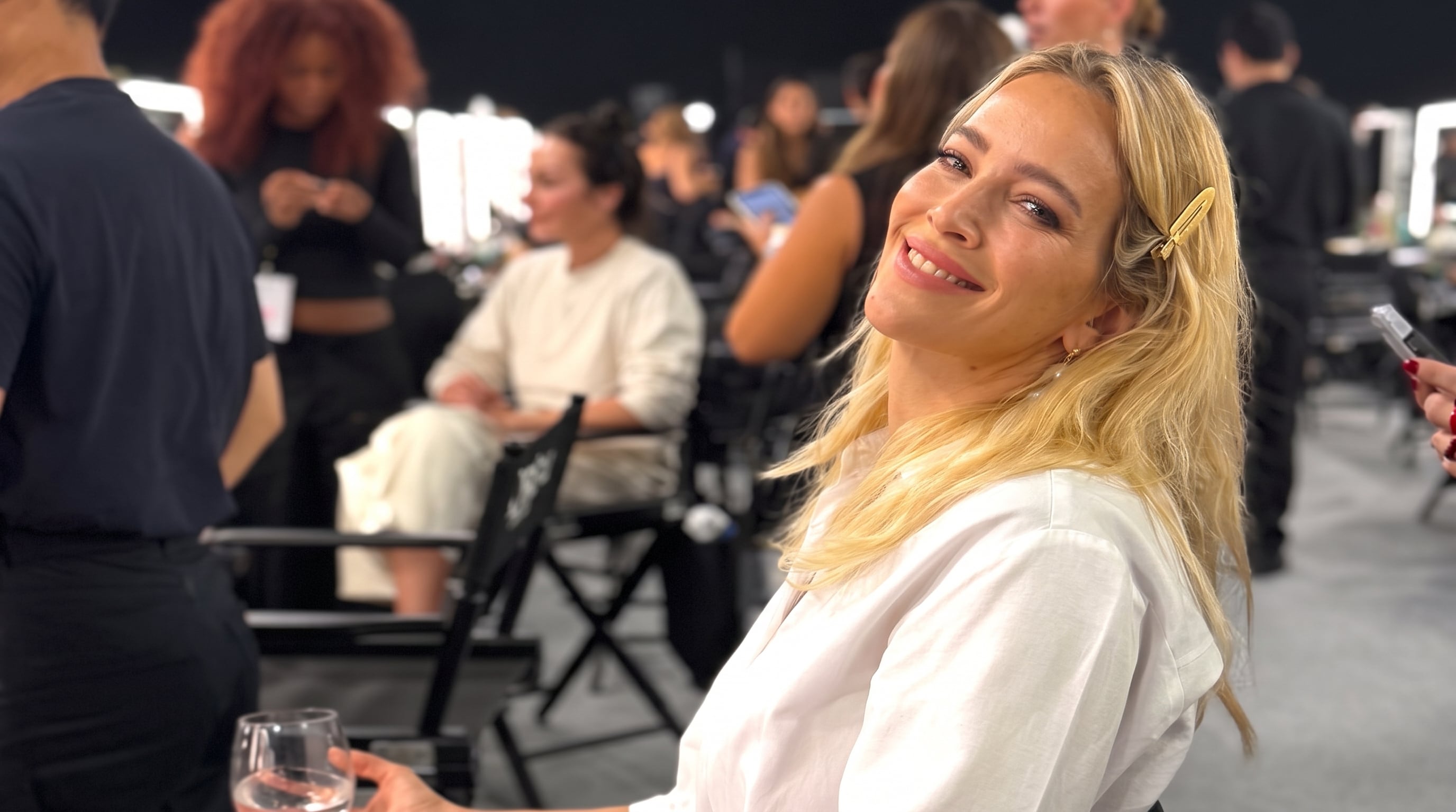 Luisana Lopilato compartió las fotos del backstage de la Semana de la Moda (Instagram)