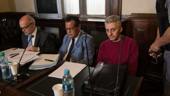 Santiago Corona, durante el juicio