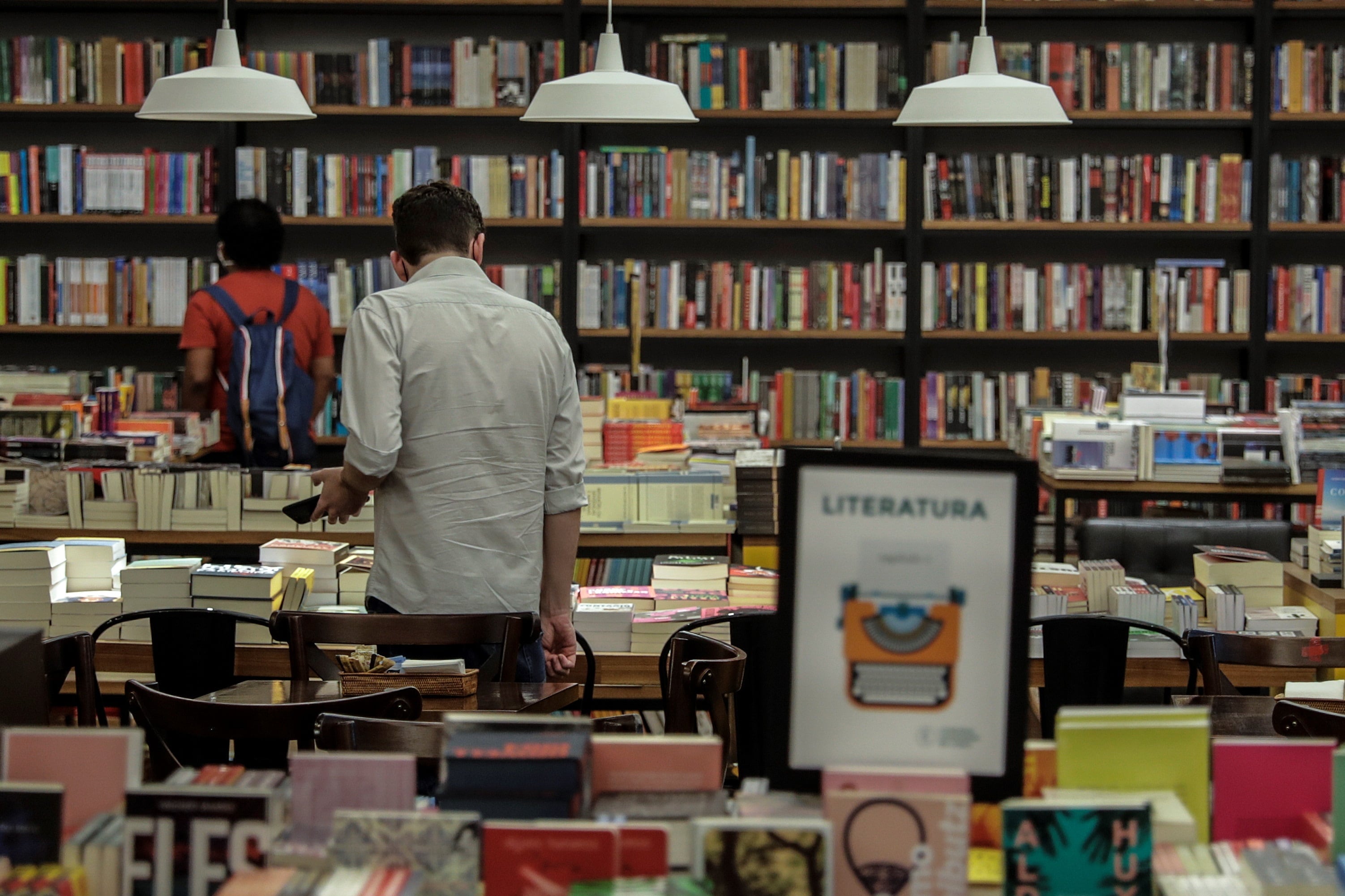 Fotografía de archivo de una librería en el centro de Río de Janeiro (EFE/Antonio Lacerda)