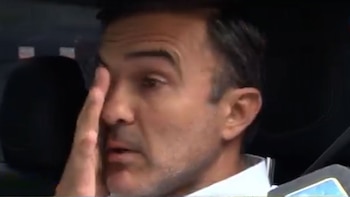 El llanto de Fabián Cubero por el escándalo tras la internación de su hija Allegra: “Estoy un poco cansado”