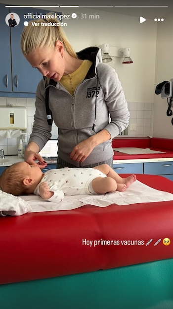 Maxi y Daniela acompañaron al