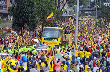 Así fue el recibimiento a