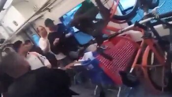 Un pasajero del tren San