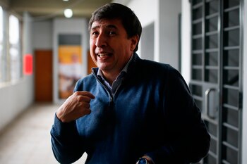 En la imagen, el ministro