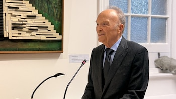 Gertz Manero reaparece en homenaje a Frida Kahlo en Reino Unido. (Foto: X/@Embamexru)