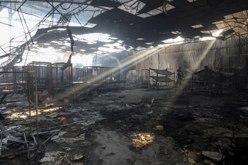 Una vista muestra un depósito