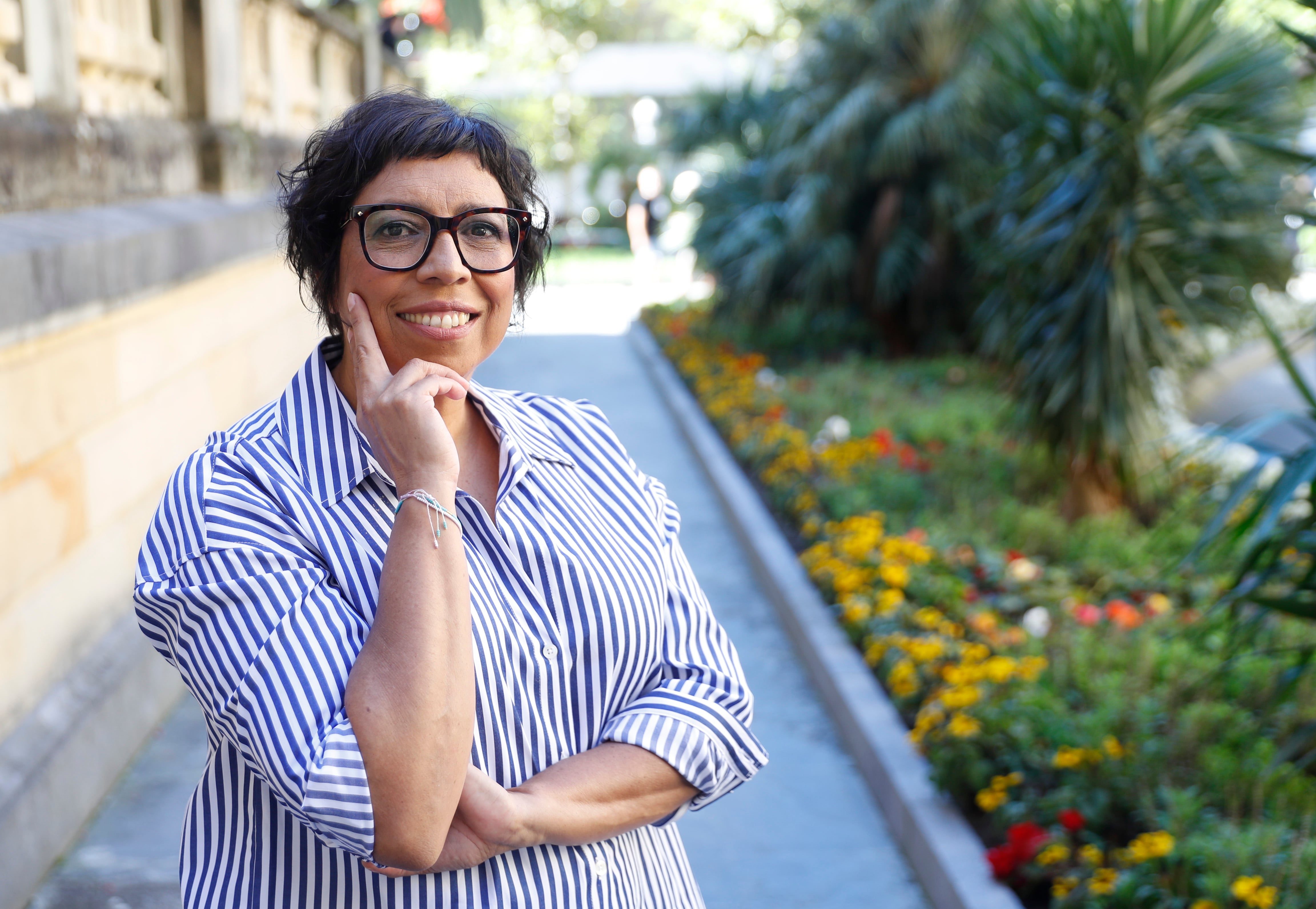 La mexicana de origen salvadoreño Tatiana Huezo (Foto: EFE/ Juan Herrero)