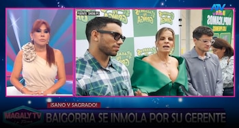 Magaly Medina arremete contra Alejandra Baigorria tras conferencia con Said Palao: "Te falta amor propio". Captura: Magaly TV La Firme.