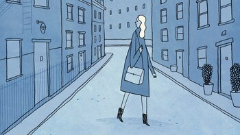 Una ansiosa intenta relajarse