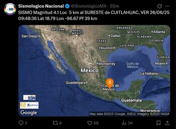 (X @SismologicoMX)