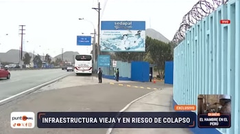 El problema está debajo de Lima: Cuarto Poder expone la situación de la infraestructura de Sedapal. Captura: Cuarto Poder.
