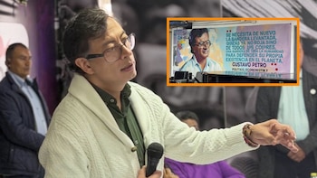 Gustavo Petro se molestó porque borraron su mural y los de otros personajes de los muros de Inravisión: “Muera la inteligencia”