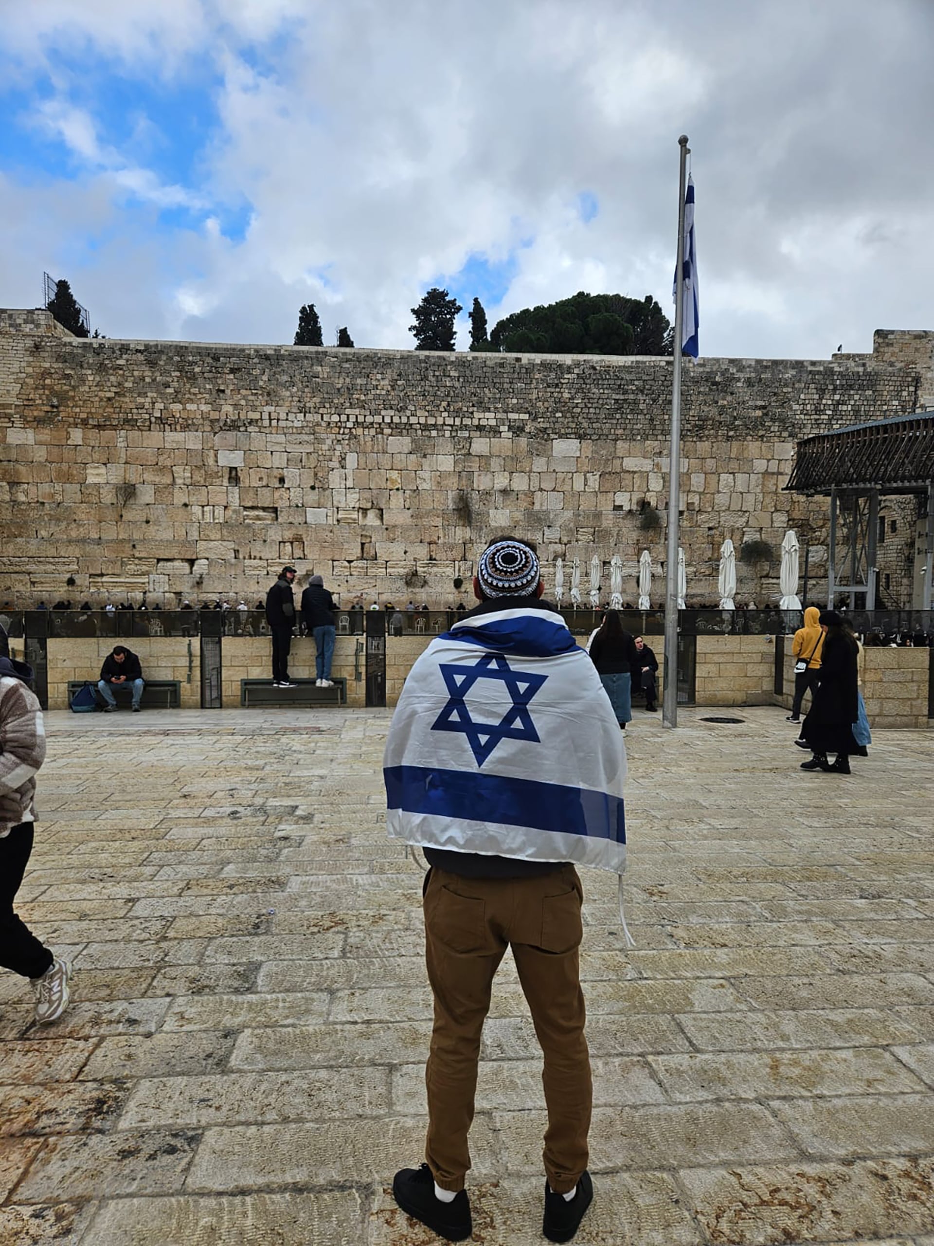 La primera visital al kotel