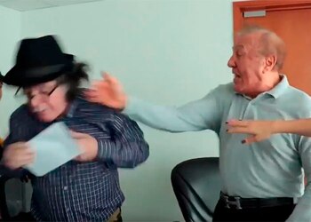 Imagen del bofetón que el