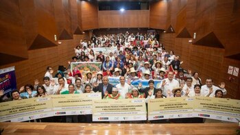 Cada asociación recibió en promedio