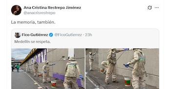 La periodista Ana Cristina Restrepo respondió al alcalde con el mensaje “La memoria, también”, lo que intensificó el debate público - crédito @anacrisrestrepo/X