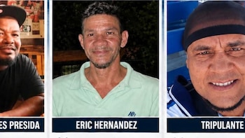 Rescatan con vida a tres pescadores costarricenses que estuvieron seis días a la deriva en el Caribe