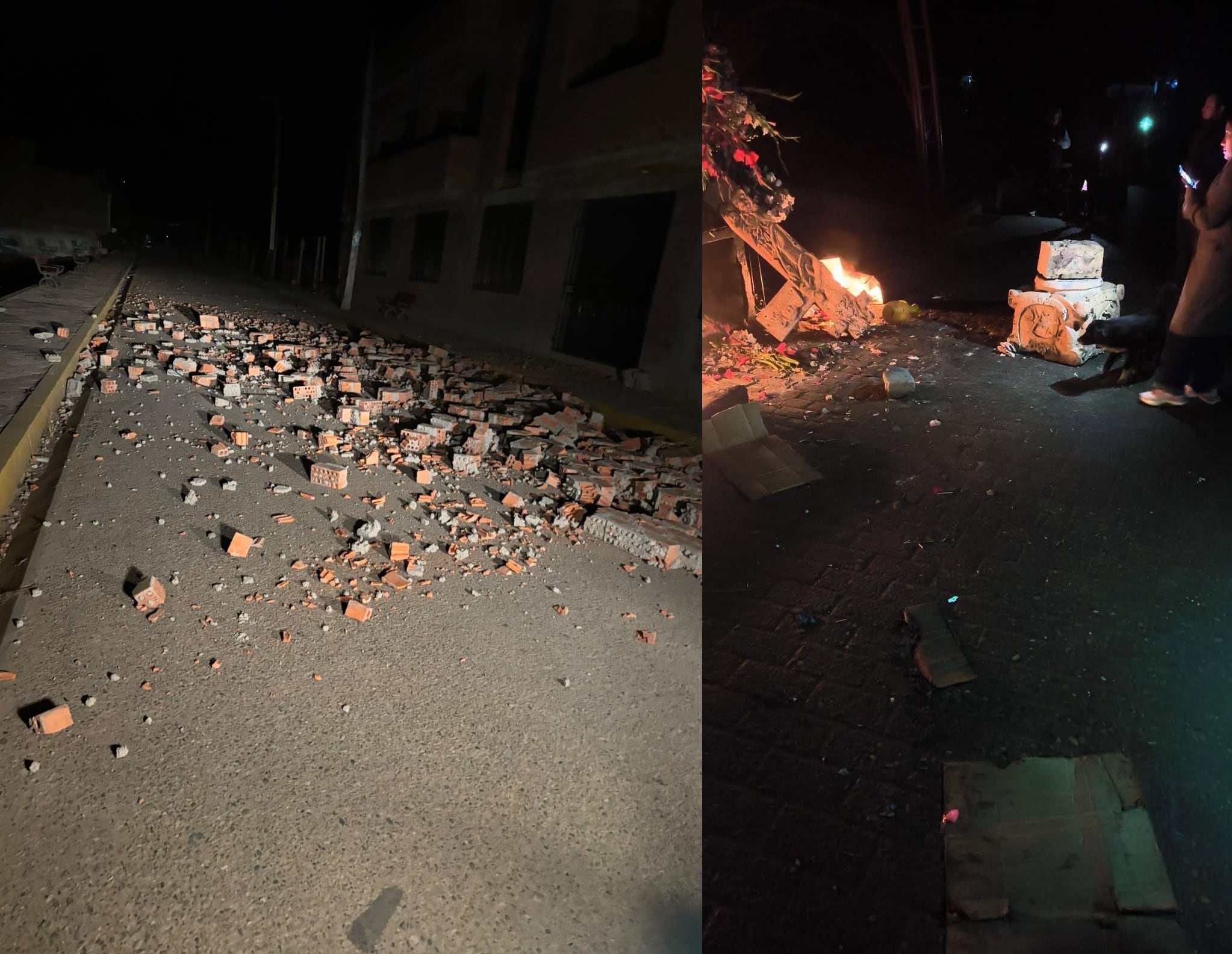 Un sismo de 5.1 grados en Chupaca dejó serios daños en infraestructura. Imágenes comprueban los daños.