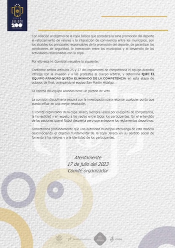 Alcaldesa protagoniza incidente durante partido