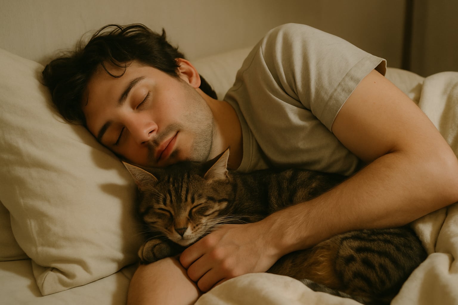 Dormir con mascotas fortalece el vínculo afectivo entre dueños y animales de compañía, según expertos en conducta animal (Imagen Ilustrativa Infobae)