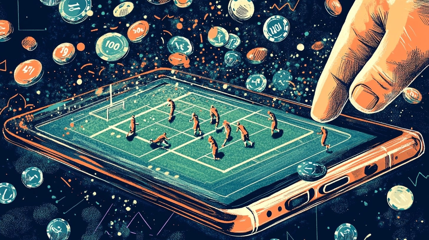 Las apuestas deportivas online combinan emoción y riesgo en plataformas digitales que permiten jugar en tiempo real desde cualquier dispositivo. - (Imagen Ilustrativa Infobae)
