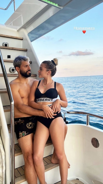 Agüero hizo una pausa en