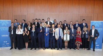 Scioli junto a las principales