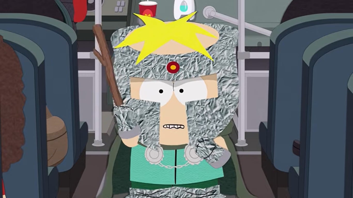 Butters se convierte en el Professor Chaos. (Captura de video)
