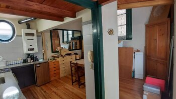 Una cocina reciclada hace poco