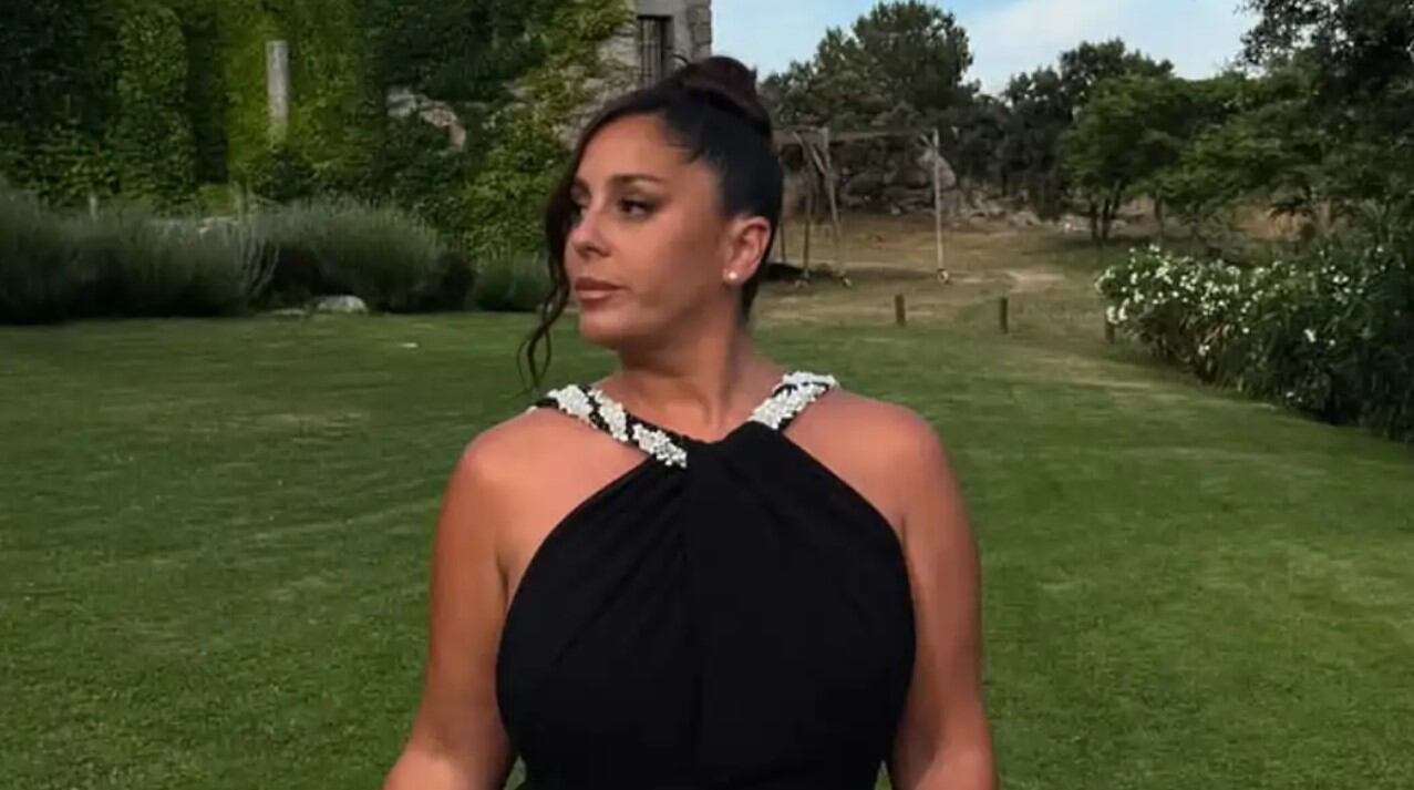 Anabel Pantoja en la boda de Susana Molina. (Instagram @anabelpantoja00)